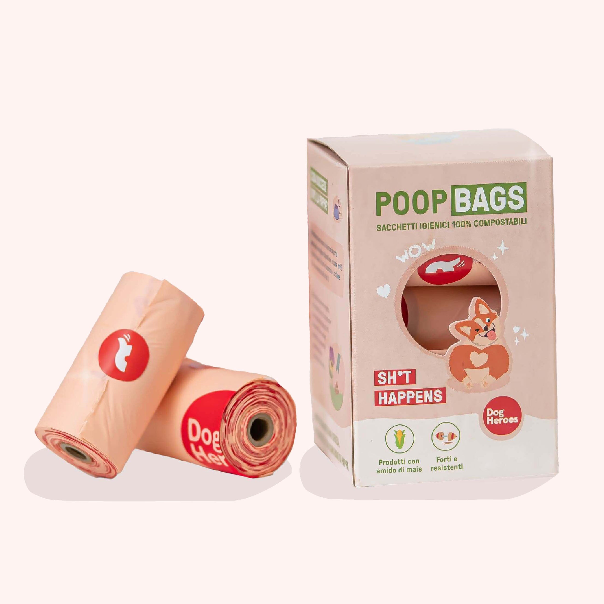 POOP BAGS | Ricarica Sacchetti per la raccolta degli escrementi
