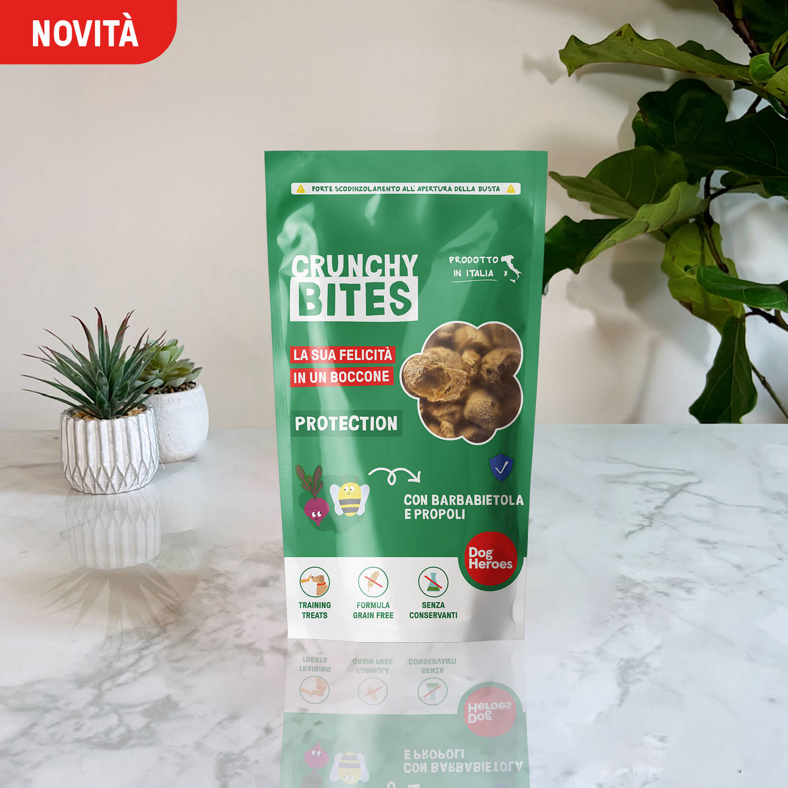 Crunchy Bites - PROTECTION con Remolacha y Propóleo