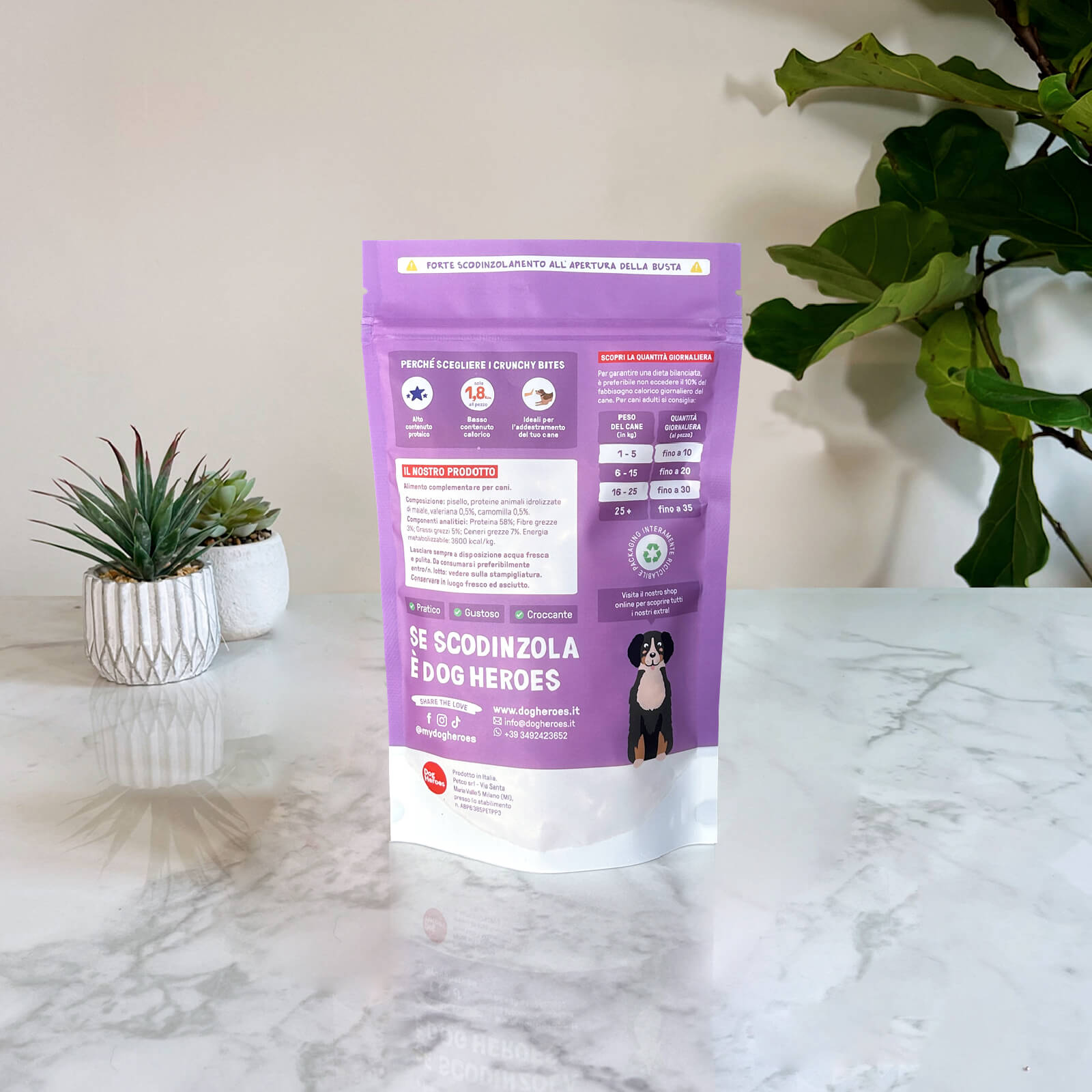 Crunchy Bites - RELAX con Camomilla e Valeriana