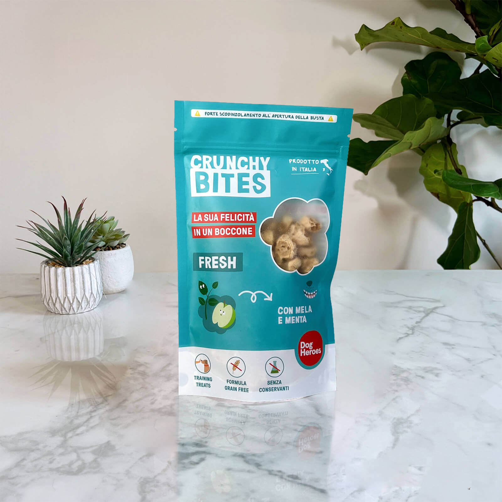 Crunchy Bites - FRESH con Mela e Menta