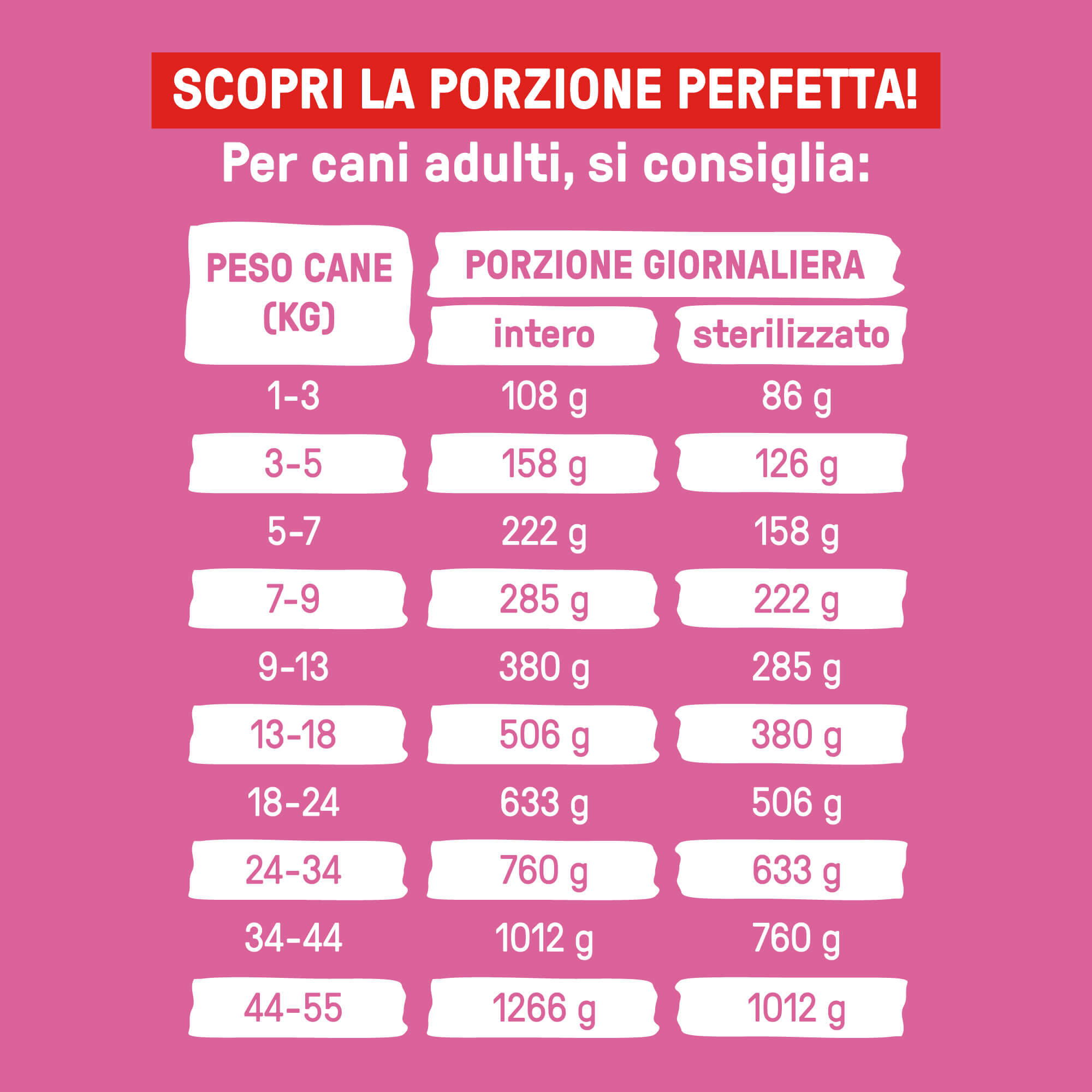 CHICKEN BOWL | 12 PACK - CIBO FRESCO SURGELATO - 55% DI CARNE E VERDURE