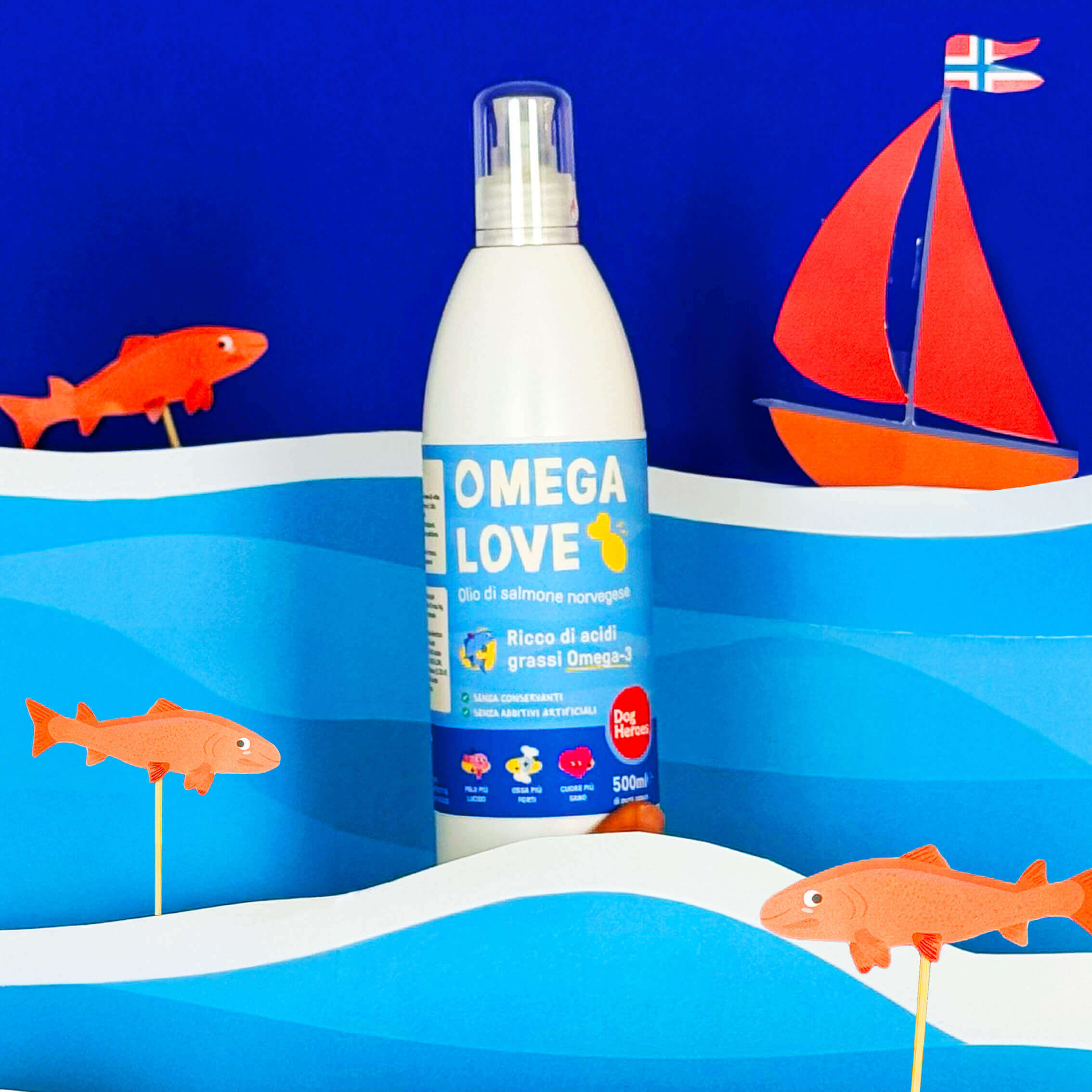 Omega Love | Olio di salmone norvegese