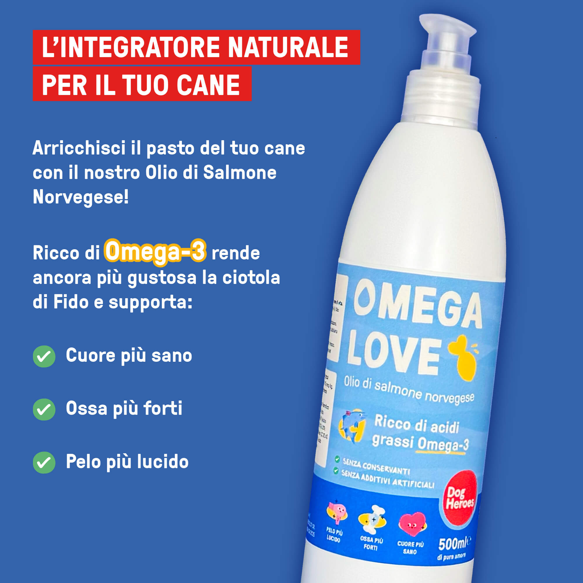 Omega Love | Olio di salmone norvegese