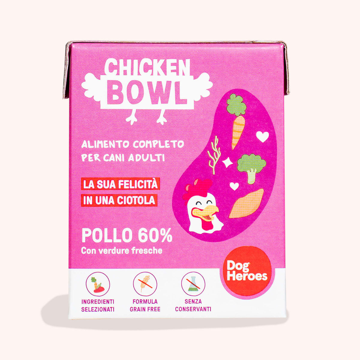 Chicken Bowl | Comida fresca de Pollo - 60% carne y verdura