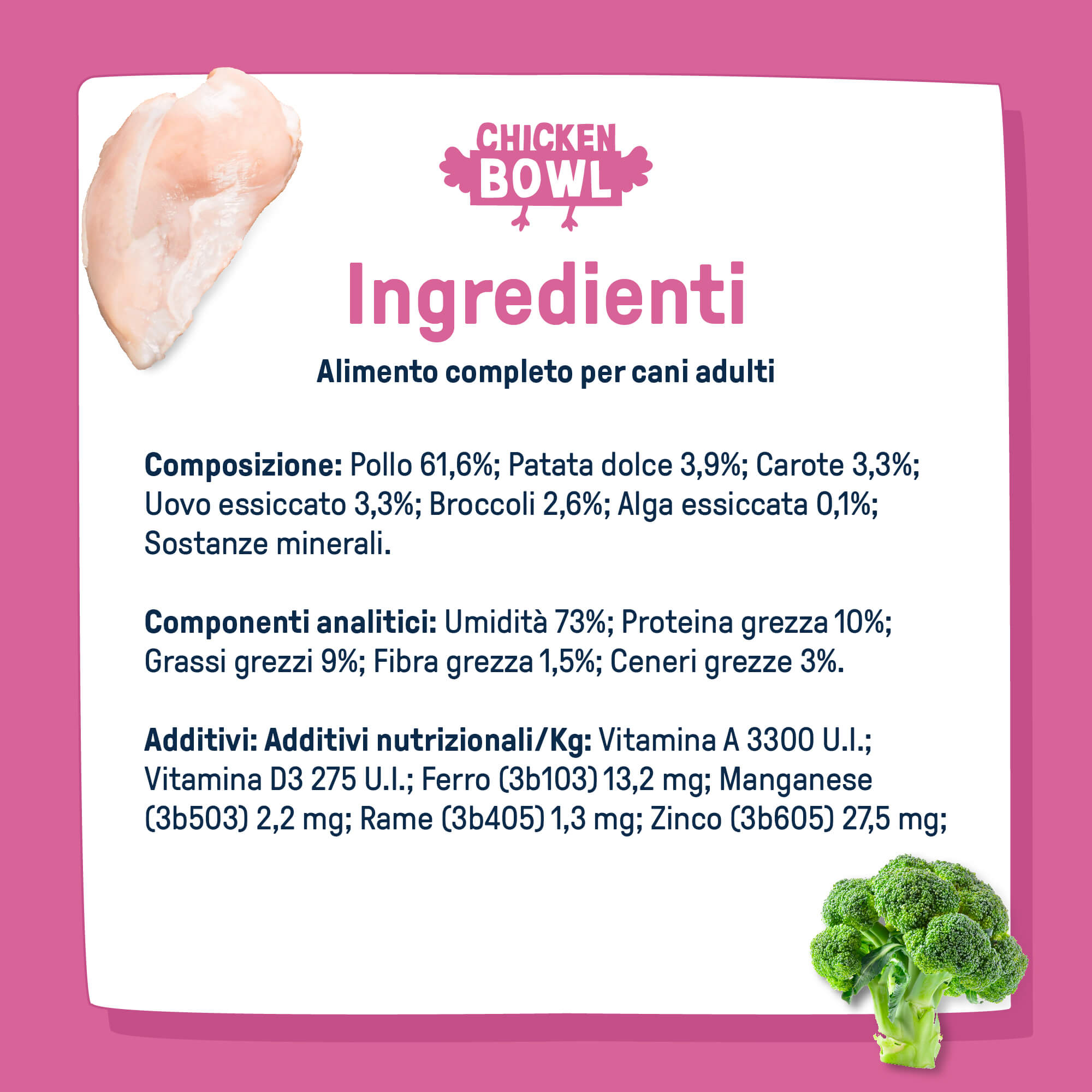 Componi la tua box | 12 x 390g Cibo Fresco da dispensa