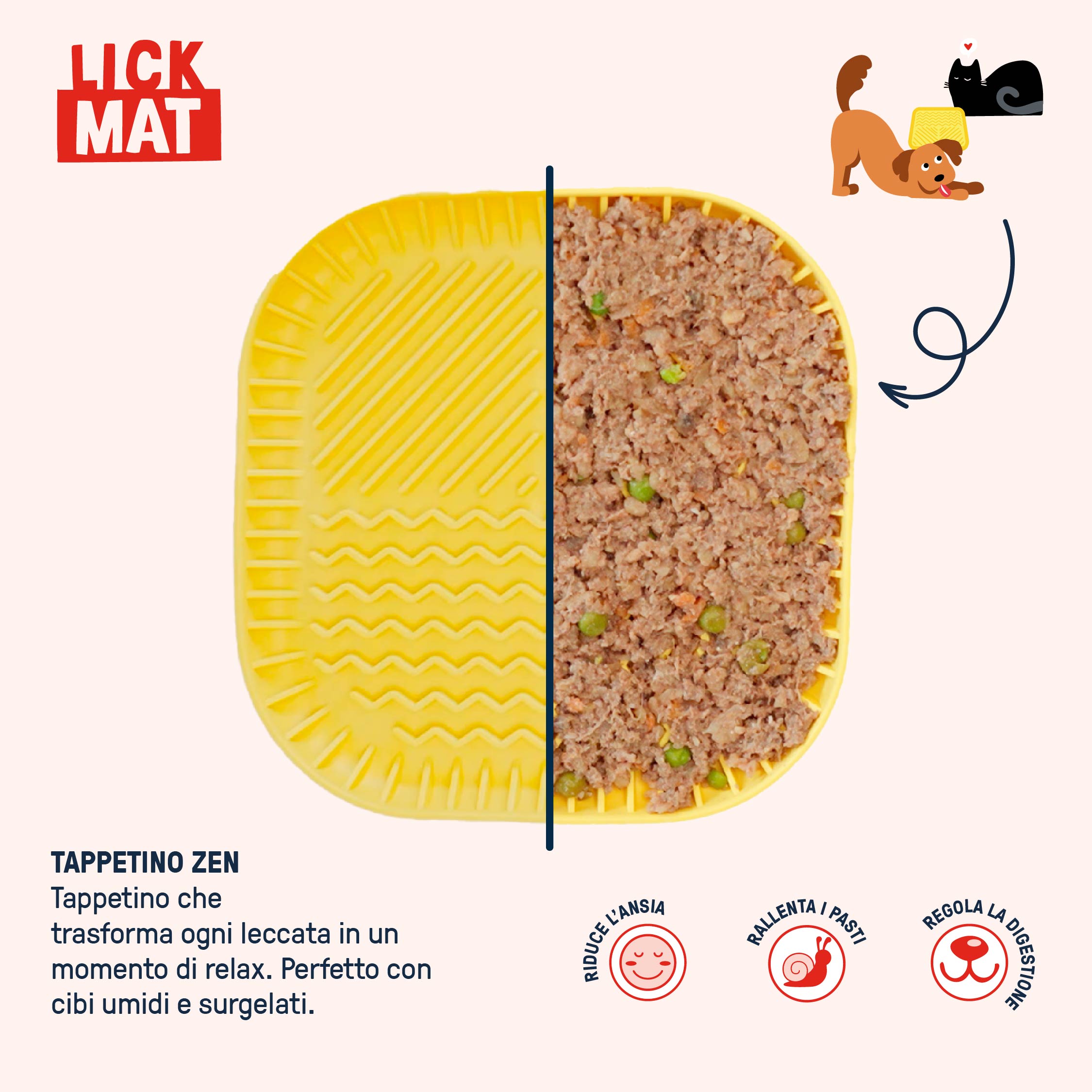 Lick Mat | Tappetino da leccare per cani e gatti