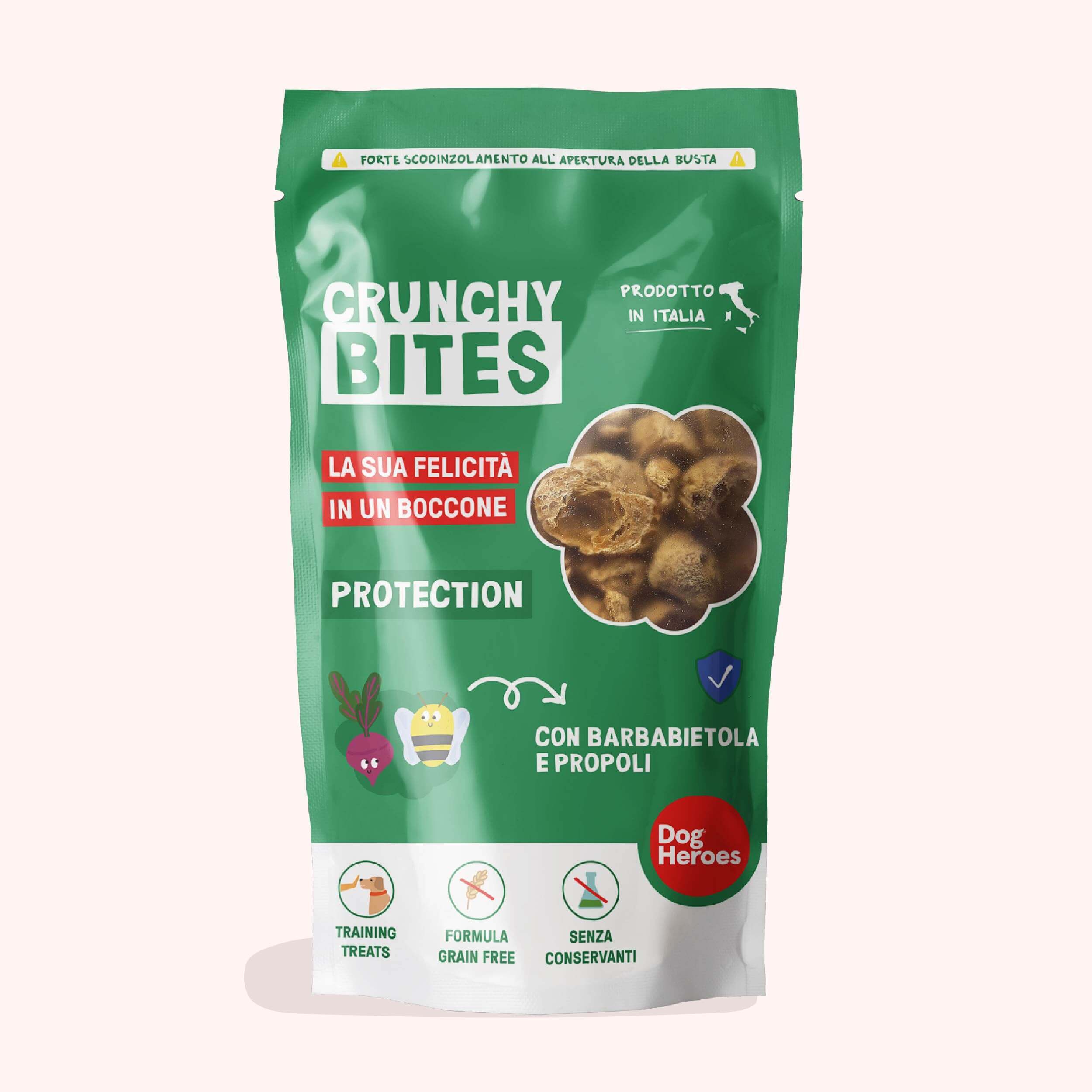 Crunchy Bites - PROTECTION con Remolacha y Propóleo